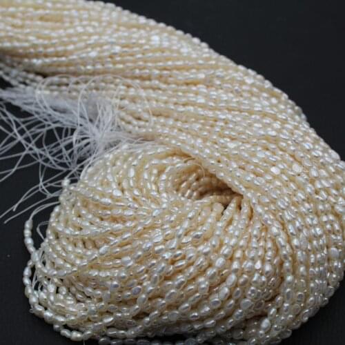 AA freshwater pearl WHITE BAROQUE 6-10MM 14" FPPJ wholesale beads nature loose beads for DIY jewelry