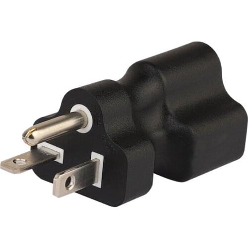 American standard 5-20P to Nema 5-15/20R power adapter