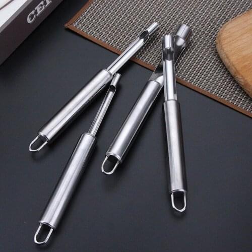 Home kitchen fruit denuclearized multi-spec stainless steel hawthorn denuclearized core heart fruit vegetable tool manufacturers
