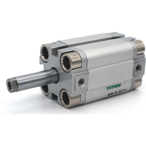 ADVU-25-55/60/65/70/75/80/85/90/95/100-P-A ADVU-25-55/60/65/70/75/80/85/90/95/100-A-P-A YIYUN brand Compact cylinder ADVU series