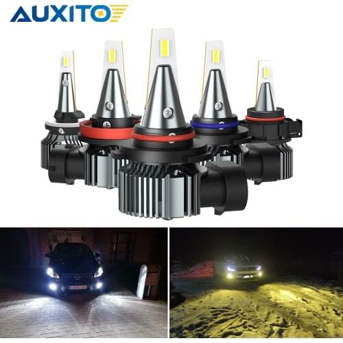 2Pcs Canbus H27 880 881 LED Fog Light Bulb H8 H11 LED Auto Lamp for Hyundai Solaris Creta ix35 Santa Fe Tucson Elantra i30 Getz