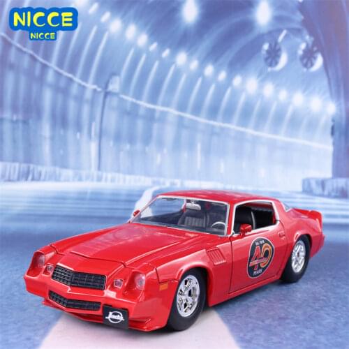 Nicce 1:24 Chevrolet Camaro Z28 1979 Toy Alloy Car Diecasts & Toy Vehicles Car Model Miniature Scale Model Car Toys For Children