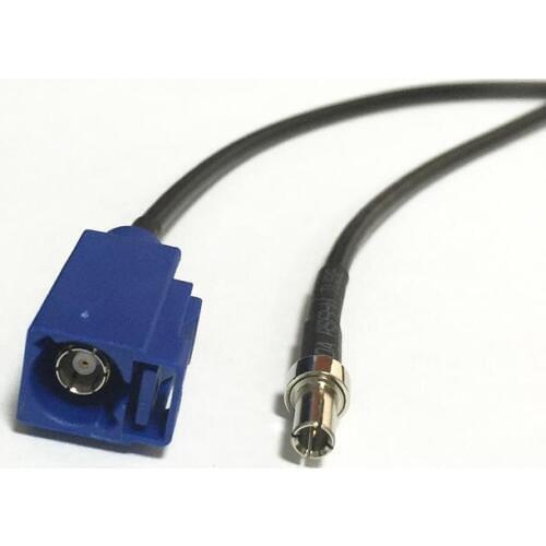 New Wireless Modem Wire TS9 Male plug Switch FAKRA Connector RG174 Cable 20CM 8" Wholesale Fast Ship