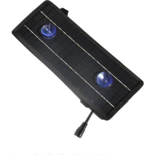 BUHESHUI 4.5W 18V Portable Solar Panel Charger For 12V Car Boat Motor Battery Charger Solar Panel Charger Free Shipping