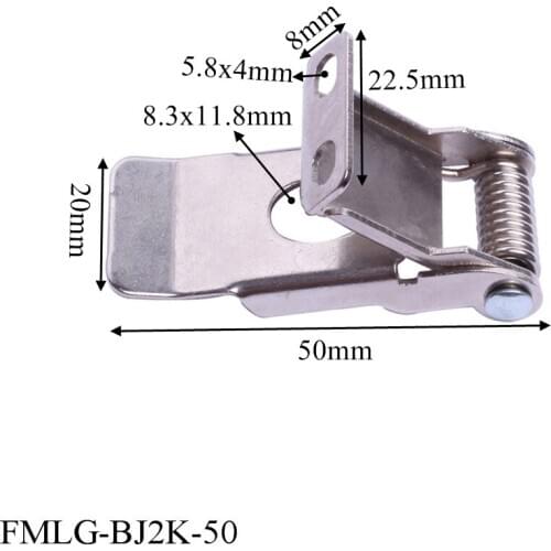 Manufacturer supplied Hot 50mm flexible springs steel suspension brackets