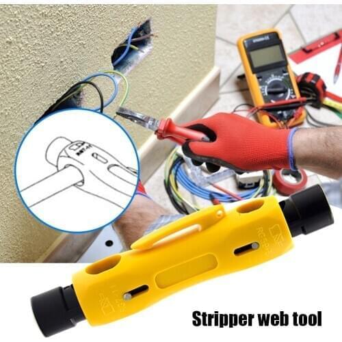Cutter Stripping Machine Pliers Tool RG85/59 Coaxial Cable Wire Cutter Stripper Crimping Pliers Electrical Hand Tools