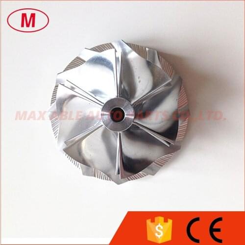 RHF5 Aluminum 2024/Milling/Billet compressor wheel 6+6 blades 46.50/59.94mm for TURBO/CHRA