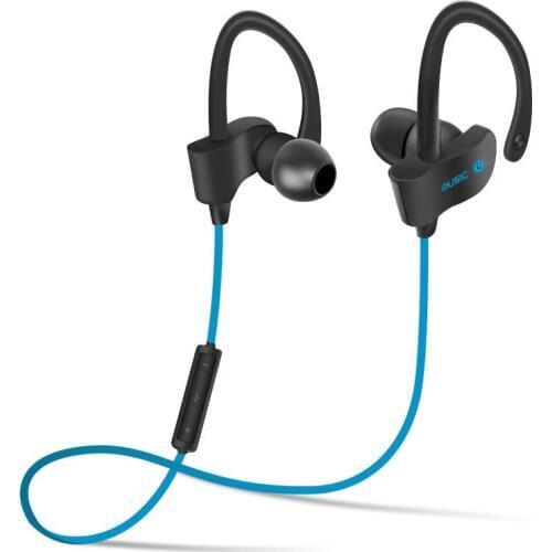 Ubit 56S Sports Wireless Bluetooth Earphone Stereo Earbuds Headset Bass Earphones with Mic In-Ear for iPhone 6 Samsung Phone