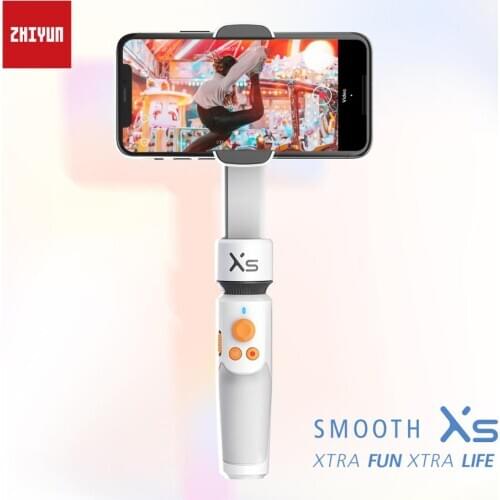 ZHIYUN Official SMOOTH XS Phone Gimbals Selfie Stick Handheld Stabilizer Vlog Smartphones for iPhone Huawei Xiaomi Redmi Samsung