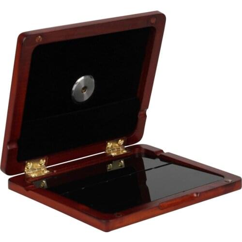 M MBAT Portable Saxophone Reed Box Clarinet Reed Protection Case Built-in Hygrometer Woodwind Musical Instrument Accessories