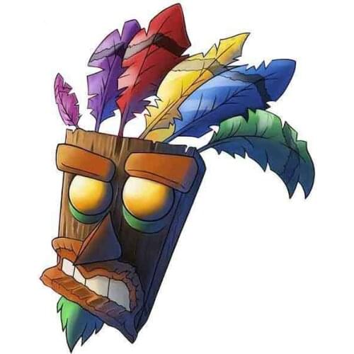 Game Crash Bandicoot Car Sticker Decal DecorMotorcycle Off-road Sticker Laptop Decal Vinyl High Quality Waterproof PVC
