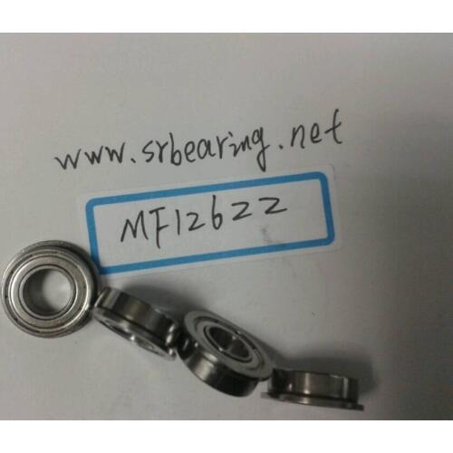 The high quality 100PCS MF126ZZ flange bearing 6*12*4mm Flanged ball bearings MF126ZZ bearing ----free shipping