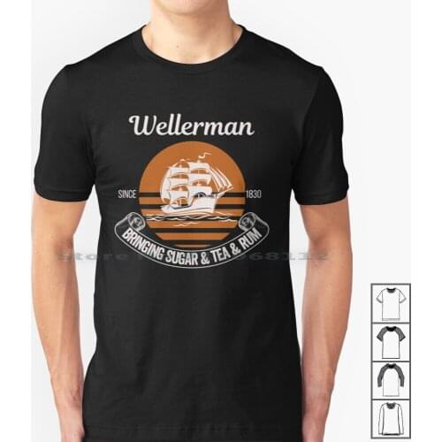 Wellerman Sea Shanty-Sugar And Tea And Rum T Shirt 100% Cotton Sea Shanty Wellerman Wellerman Sea Shanty Sea Shanty The