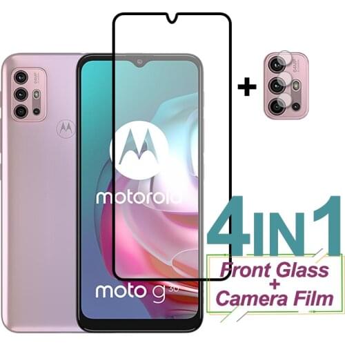 Full Cover Tempered Glass For Motorola Moto G30 G20 G10 G100 Screen Protector Protective Phone Camera Film For Moto G10 G20 G30