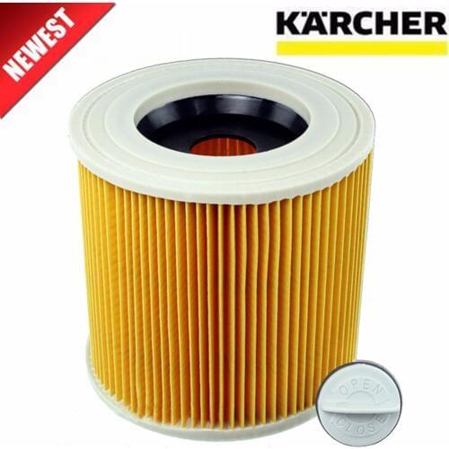 TOP quality replacement air dust filters bags for Karcher Vacuum Cleaners parts Cartridge HEPA Filter WD2250 WD3.200 MV2 MV3 WD3