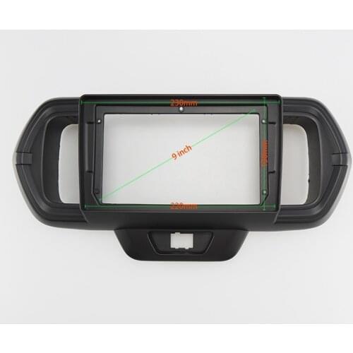 9 INCH Car Audio Frame GPS Navigation Fascia Panel Car dvd Plastic Frame Fascia is suitable for 2016+ TOYOTA PASSO