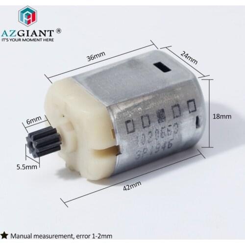AZGIANT 9 Teeth Car Trunk Tailgate Lock Engine DC Motor for Mercedes Benz SMART Porsche Audi FC280 DIY Parts Car Accessories