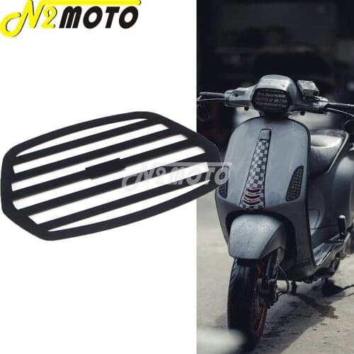 Motorcycle Aluminum Front Headlight Headlamp Protector Grille Guard Cover Protection For Vespa Sprint 150 2017 2018 2019 2020