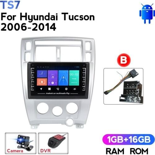 NaviFly 8" IPS Screen Car multimedia player for Hyundai Tucson 1 2006- 2014 Android radio gps navigation 1280*720 HD camera DVR