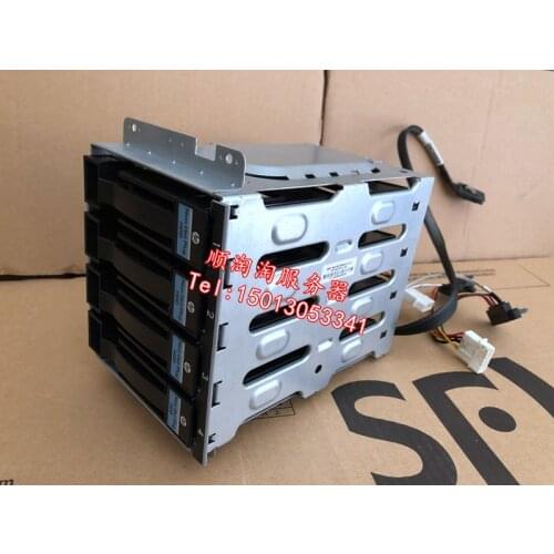 For HP ML110G7 server 4-bay hard drive cage / backplane 637214-001 hard drive shelf