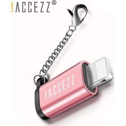 !ACCEZZ 2PC 5PC Micro USB To Lighting OTG Cable Adapter For iphone X 6S 7 8 Plus ipad mini Sync Data Charging Converter Adapters