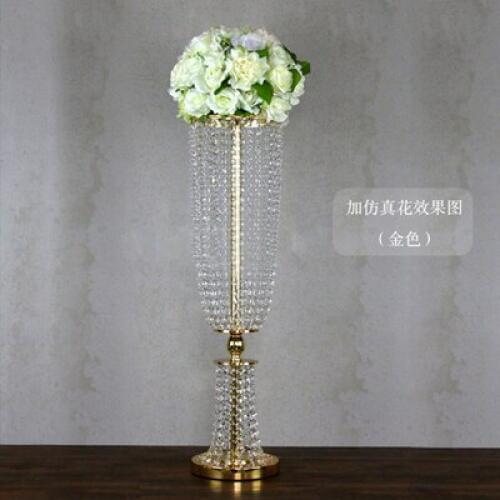 Crystal Table Centerpiece Flower Stand Wedding Props 10pcs/lot