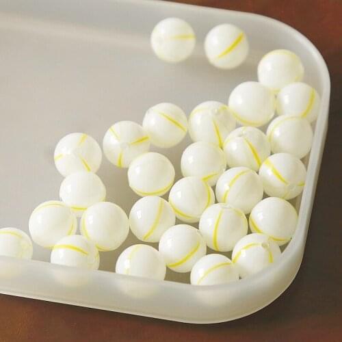 Cool lemon candy Japanese cute hollow glass beads DIY jewelry accessories ins hand-made materials