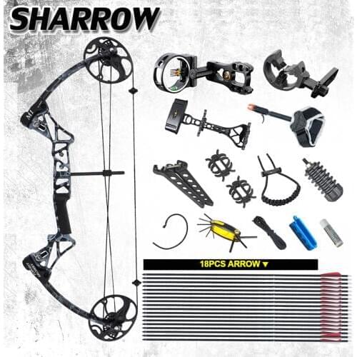 M1 Archery Compound Bow 19-70 lbs IBO 320FPS Hunting Shooting Outdoor sports Game Bow And Arrow Accessories
