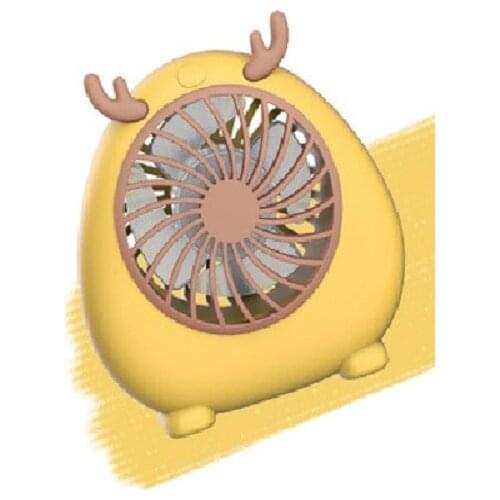 HA-Life Small Fan Portable Handheld Mini Small Students Quiet Office Desktop Usb Rechargeable In Hand On The Table Popular 2021