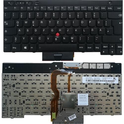 NEW german laptop keyboard FOR LENOVO THINKPAD T530 T530i T430 T430s X230 W530 L430 L530 GR keyboard black no Backlight