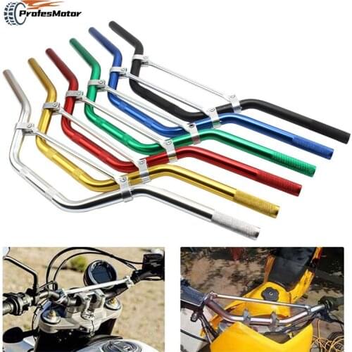 Motorcycle Handlebar 22mm 7/8'' Motorbike Aluminum Alloy Handlebars For 50cc 70cc 110cc 125cc 140cc Dirt Pit Bike ATV Scooter