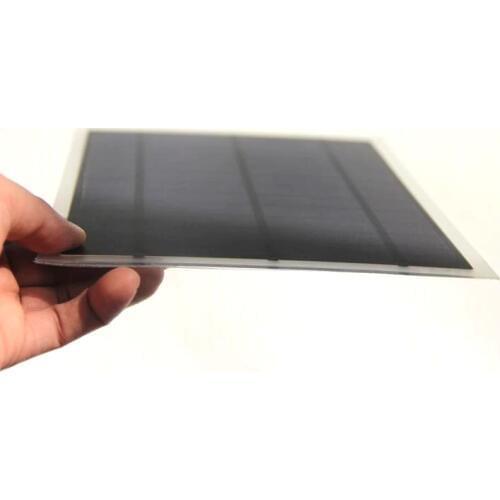 5W 6V Solar Cell Solar Panel For Solar Folding Charger/Charging Bag/Backpack Monocrystalline DIY Solar Panel Charger