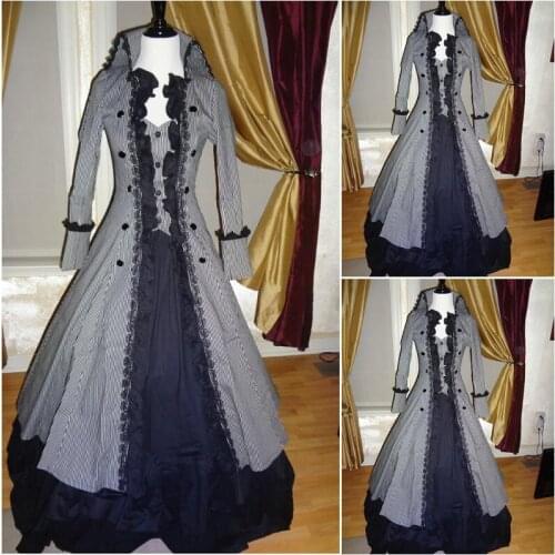 On sale SC-075 Victorian Gothic/Civil War Southern Belle Ball Gown Dress Halloween dresses Sz US 6-26 XS-6XL