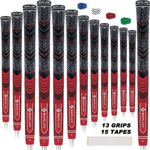 SAPLIZE Golf Club Grip Standard Size Multi-Compound Cord Golf Iron-grip13pcs/Lot