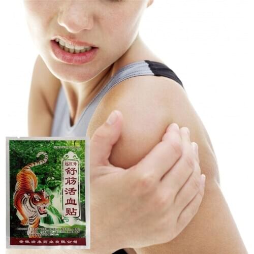 32pcs Body Massage Tiger Analgesic Plaster stop pain Meridians Pain Relief Patch for Rheumatoid Arthritis knee pain