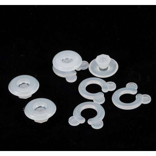 4Pc Duvet Quilt Clips Comforter Grippers Plastic Blankets Sheet Clip Donuts Holder Clamps Fastener Clip Home Textile Accessories