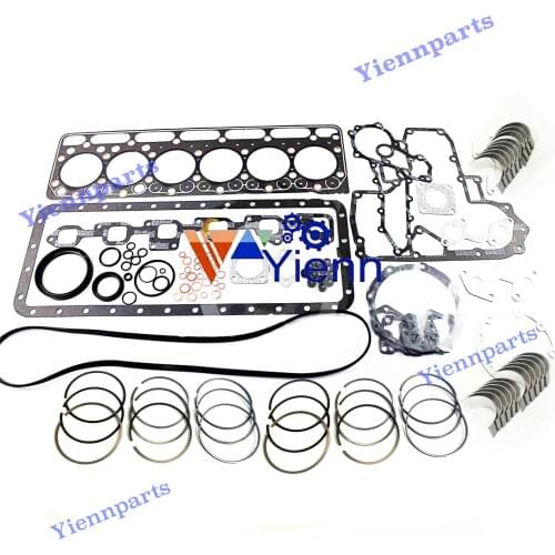 For Kubota S2800 Overhaul Re-ring Kit With Full Gasket Kit Piston Ring set Bearing Set S2800-A Tractor M4950 Engine Parts