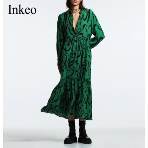 Женские повседневные платья Inkeo China At AliExpress