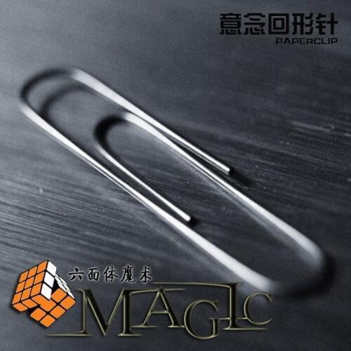 Original item withou box 2014 Hot New Ellusionist SHIFT SELF BENDING PAPERCLIP - close-up street stage mentalism memory metal