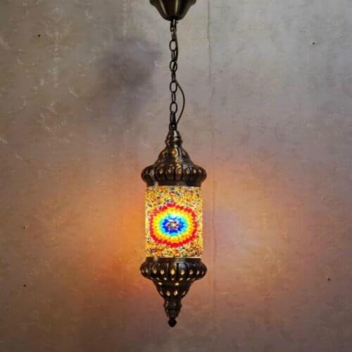 Romantic Turkey Classic Chandelier Mosaic Coffee Western Restaurant Restaurant Hanging Lamp Decorations For Home