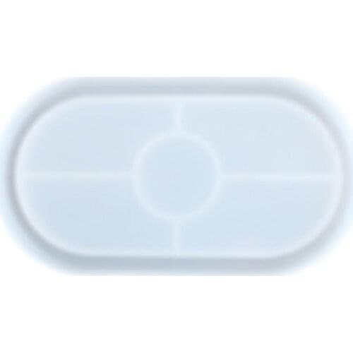 Silicone Mould Resin Tray DIY Dish Shaped Resin Mold DIY Dish Resin Ashtray Mold Jewelry Making Tools Plate #BW