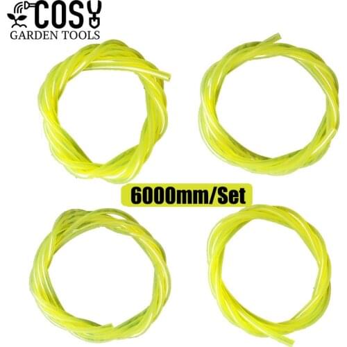 1.5M 4Size 2mm/2.5mm/3mm Petrol Fuel Gas Line Pipe Hose Tube Oil Gas Resistant for Trimmer Chainsaw Saw Blower Replcement