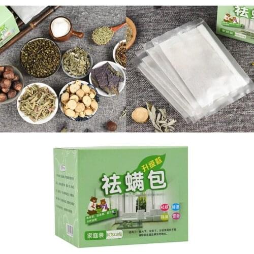 10 Bags Natural Plant Mite Killer Pack Bugs Insecticide Acarid Removal Package