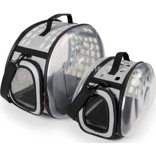 10 pcs/lot Pet Carrier Bag Portable Cats Handbag Foldable Travel Pet Bag Carrying EVA Shoulder Pet Bag S/L