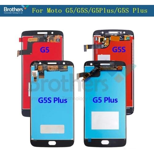 For Motorola Moto G5 LCD Display Touch Screen Digitizer for Motorola G5 LCD Assembly LCD Screen Phone Replacement Tested Working