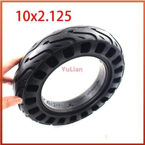 10x2.125 electric scooter wheel solid tire 10x2 Non inflation honeycomb tyre for Smart Electric Balancing Scooter Fold