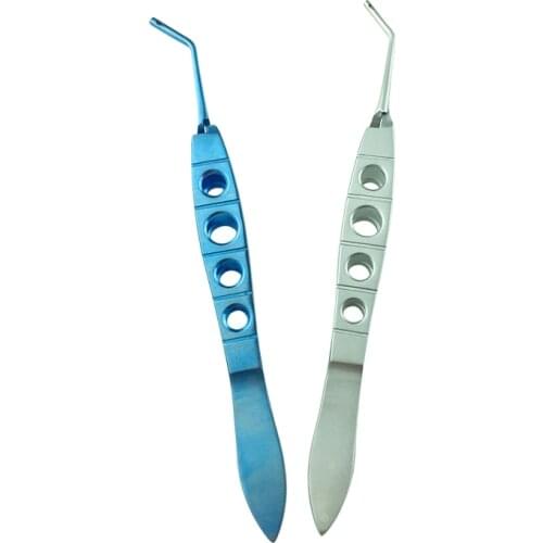 115mm Titanium Stainless Steel Forceps Scleral Plug Instrument for Ophthalmic Eye Tools