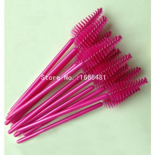 500 pcs Disposable Eyelash Brushes Make-up tools Applicators Eyelash Mascara Wand