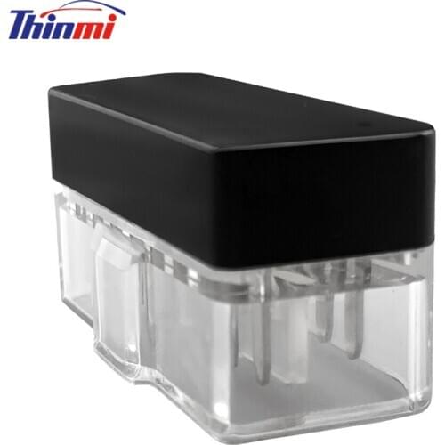 Smallest Thinmi Micro OBD2 Bluetooth Type 4.0 Car Code Reader Car BT4 Diagnostic Tool Support iBeacon WeChat Shakes the Phone