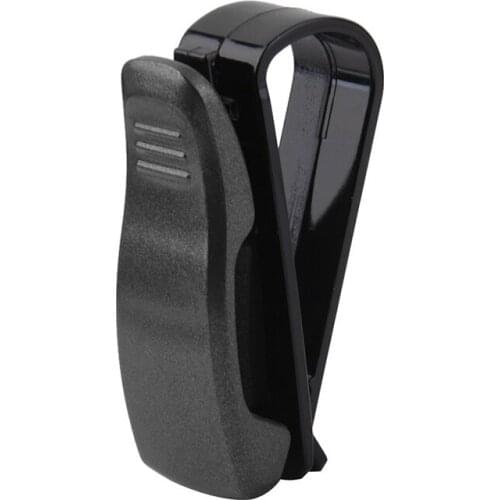 Car Clamp Clip Holder Sunglasses Billet Card for Auto Truck Black